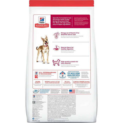 Hill's Science Diet Adult Salmon & Brown Rice Dry Dog Food 33lb